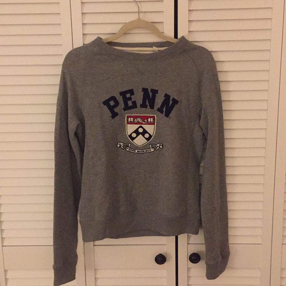 University of Pennsylvania Embroidered Crew Neck